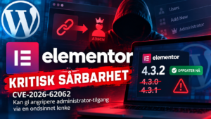 Kritisk Elementor-sårbarhet kan opprette admin-kontoer – oppdater til 4.3.2