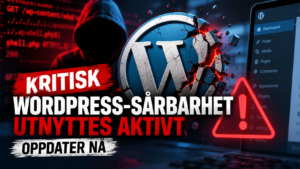 Kritisk WordPress-sårbarhet utnyttes aktivt – oppdater nå