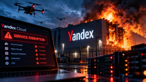 Yandex-datasenter stengt etter droneangrep – skytjenester rammes
